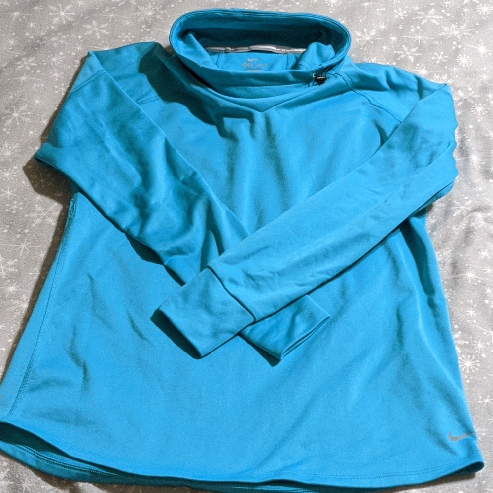 Teal dry fit sweatshirt